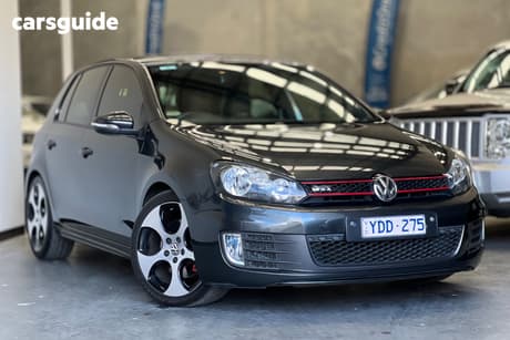 Black 2010 Volkswagen Golf Hatchback Gti