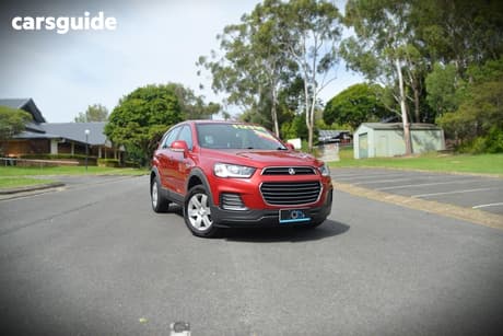 Red 2016 Holden Captiva Wagon 7 Ls (Fwd)