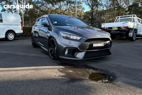 Grey 2017 Ford Focus Hatchback Rs