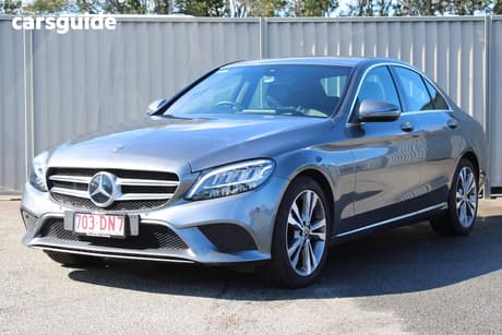 Grey 2019 Mercedes-Benz C200 Sedan