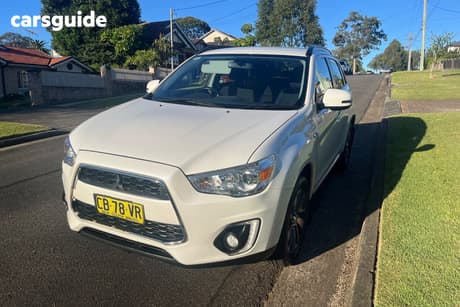 White 2014 Mitsubishi ASX Wagon Ls (2Wd)