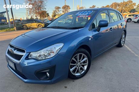 Black 2014 Subaru Impreza Hatchback 2.0I (Awd)