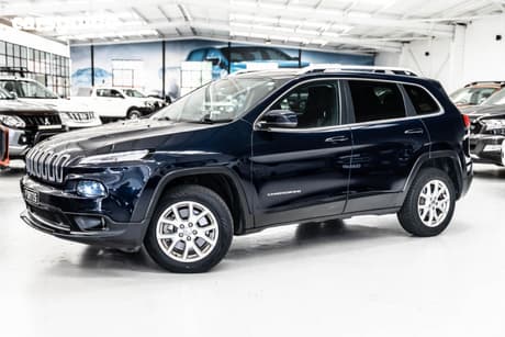 Blue 2014 Jeep Cherokee Wagon Longitude (4X4)