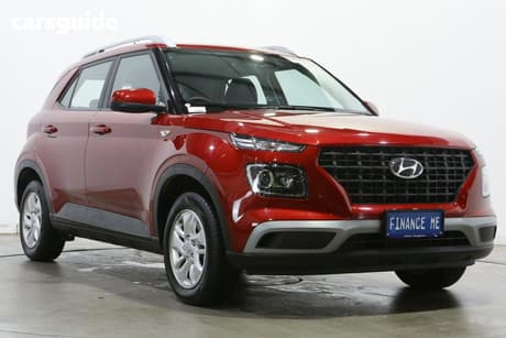 Red 2025 Hyundai Venue Wagon