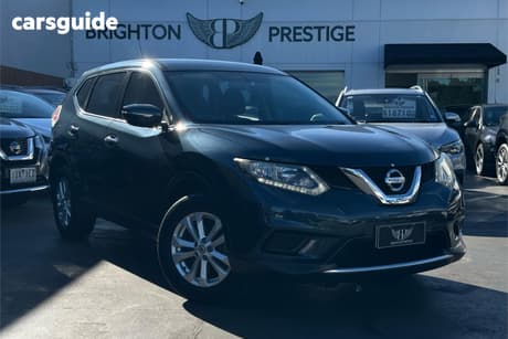 Blue 2015 Nissan X-Trail Wagon St 7 Seat (Fwd)