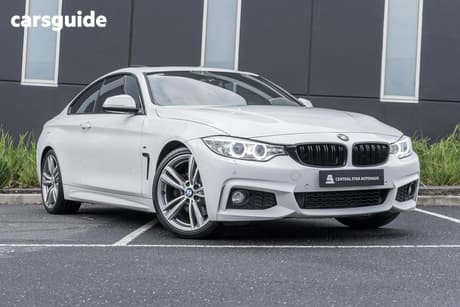 White 2015 BMW 428I Coupe Sport Line