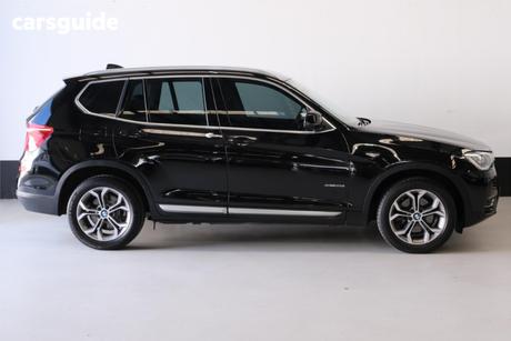 Black 2016 BMW X3 Wagon Xdrive 20I