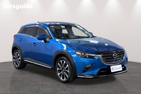 Blue 2019 Mazda CX-3 Wagon S Touring (Awd)