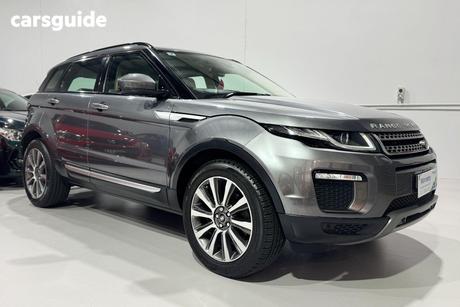 Grey 2016 Land Rover Evoque SUV TD4 180 HSE LV MY16