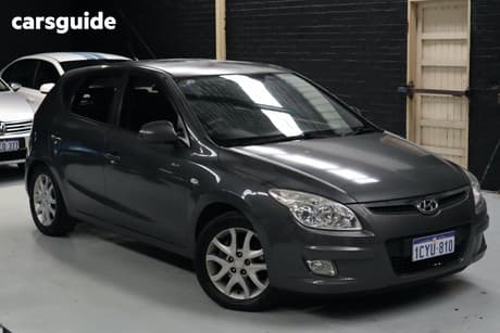 Grey 2008 Hyundai I30 Hatch SR FD MY09