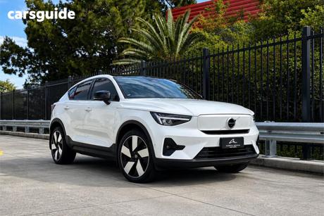 White 2023 Volvo C40 Wagon Recharge Twin Pure Electric