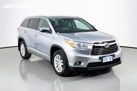 Silver 2015 Toyota Kluger Wagon Gx (4X2)