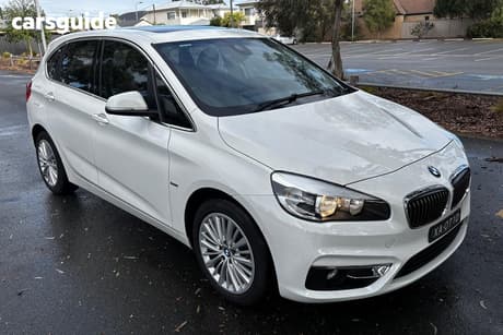 White 2017 BMW 218D Wagon Active Tourer Sport Line