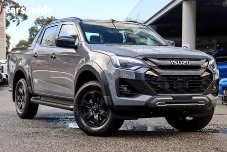 Grey 2026 Isuzu D-MAX Crew Cab Utility X-Terrain (4X4)