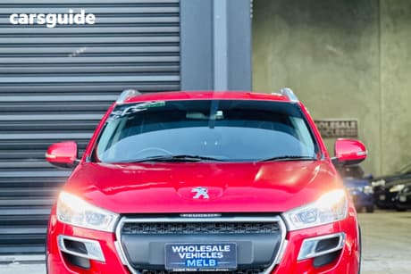 Red 2012 Peugeot 4008 Wagon Active (4X2)