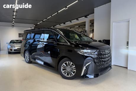 Black 2025 Toyota Alphard Commercial HYBRID Z AAHH40 (ZX001482)