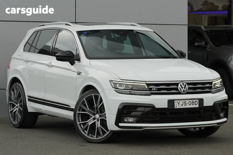 White 2019 Volkswagen Tiguan Wagon 162 Tsi Highline