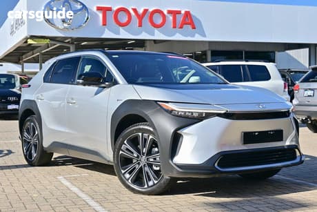 Silver 2024 Toyota BZ4X Wagon Awd - Two Tone Roof