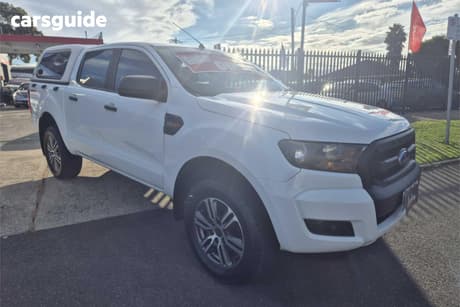 White 2017 Ford Ranger Crew Cab Pickup Xl 2.2 Hi-Rider (4X2)