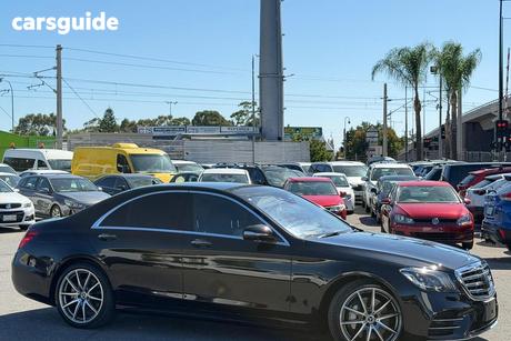 Black 2018 Mercedes-Benz S-Class Sedan S450 EXCLUSIVE