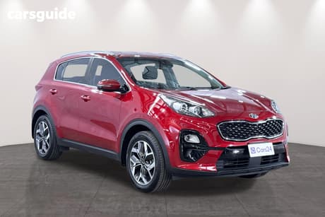 Red 2018 Kia Sportage Wagon Si Premium (Fwd)