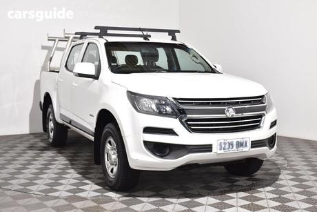 White 2017 Holden Colorado Crew Cab Pickup Ls (4X4)