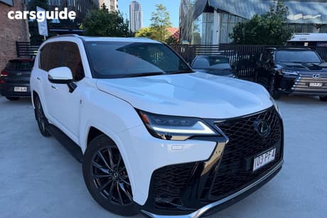 White 2025 Lexus LX600 Wagon F Sport