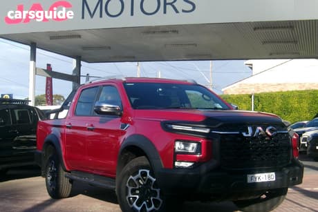 Red 2025 JAC T9 UTE Dual Cab Pick-up Haven (4X4)