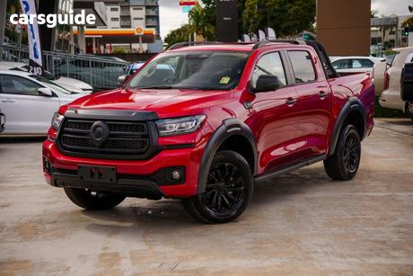 Red 2025 GWM Cannon Dual Cab Utility Vanta (4X4)
