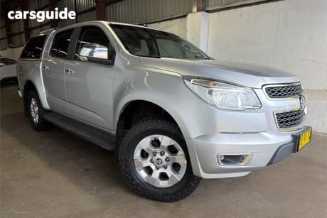 Silver 2014 Holden Colorado Crew Cab Pickup Ltz (4X4)