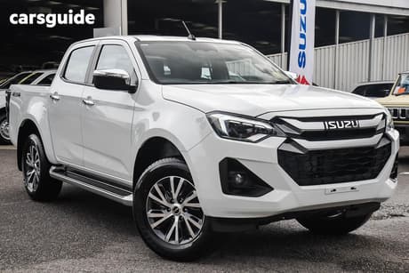 White 2026 Isuzu D-MAX Crew Cab Utility Ls-U+ (4X4)