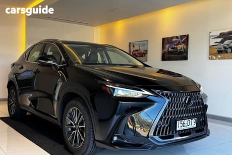 Black 2025 Lexus NX450H+ Wagon F Sport + Ep2 Phev Awd