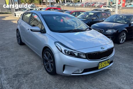 Silver 2018 Kia Cerato Hatchback S