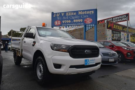 White 2020 Ford Ranger Cab Chassis Xl 2.2 Hi-Rider (4X2)