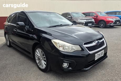 Black 2012 Subaru Impreza Hatchback 2.0I-S (Awd)