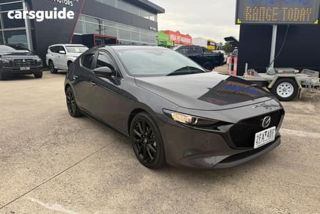 Grey 2022 Mazda 3 Hatchback G25 Evolve Sp