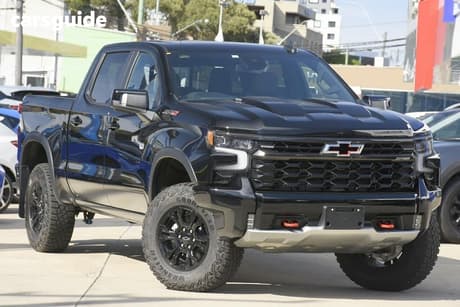 Black 2026 Chevrolet Silverado Crew Cab Pickup 1500 Zr2