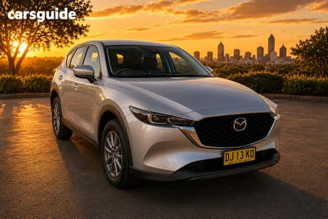 Silver 2023 Mazda CX-5 Wagon G20 Maxx (Fwd)
