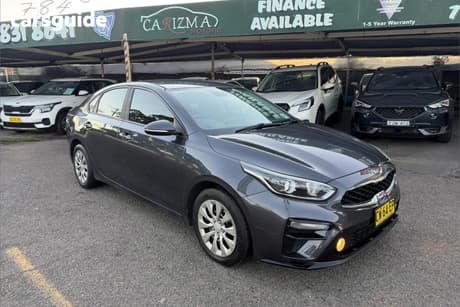 Grey 2019 Kia Cerato Sedan S