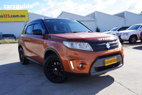 Orange 2015 Suzuki Vitara Wagon Rt-S