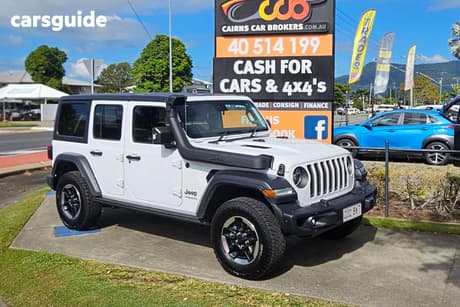 White 2020 Jeep Wrangler Unlimited Hardtop Rubicon (4X4)