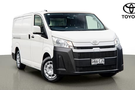 White 2021 Toyota HiAce Van Lwb