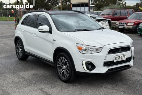 White 2015 Mitsubishi ASX Wagon Xls (4Wd)