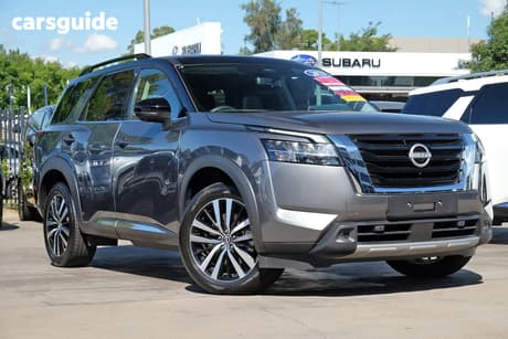 Grey 2024 Nissan Pathfinder Wagon Ti-L (4Wd)