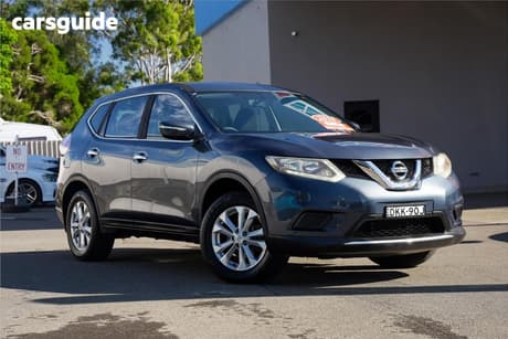 Blue 2016 Nissan X-Trail Wagon St (Fwd)