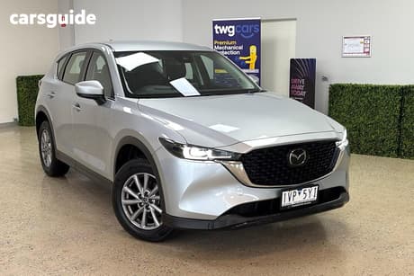 Silver 2022 Mazda CX-5 Wagon Maxx Sport (Fwd)