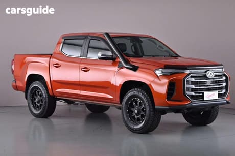 Orange 2022 LDV T60 Double Cab Utility Max Luxe (4X4)