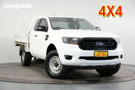 White 2021 Ford Ranger Super Cab Chassis Xl 3.2 (4X4)
