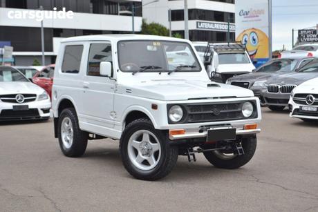 White 1993 Suzuki Jimny SUV JA11 WAGON 3DR AUTO 3SP 0.7I