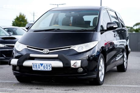 Black 2007 Toyota Tarago Wagon Ultima V6